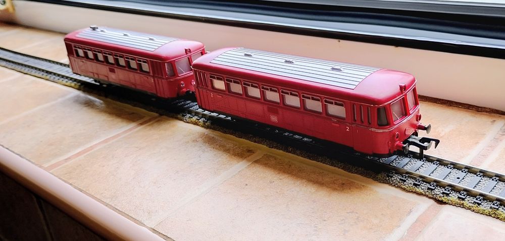 Locomotiva automotor trenulet electric Fleischmann HO