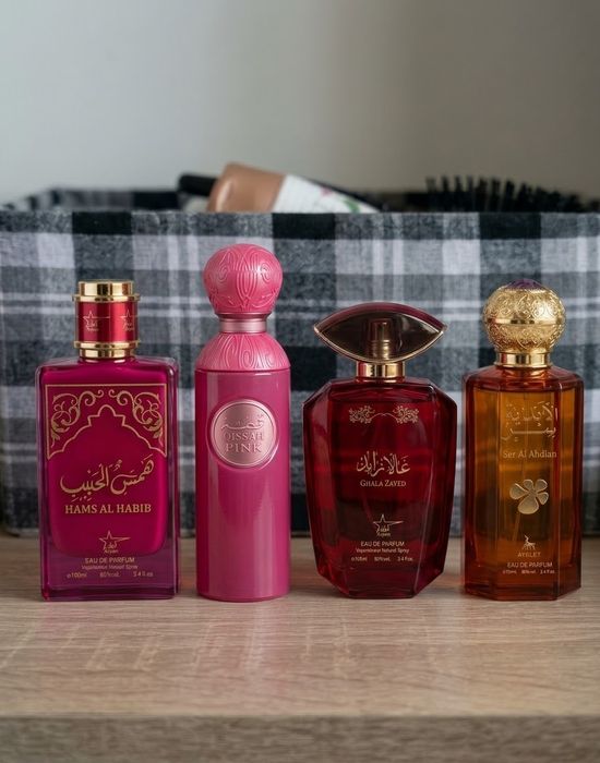 PATRU Parfumuri Sigilate, de damă, arăbesti, 100ml fiecare.