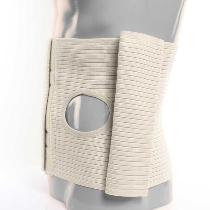Orteza abdominala / Corset abdominal 26 cm cu gaura pentru colostomie