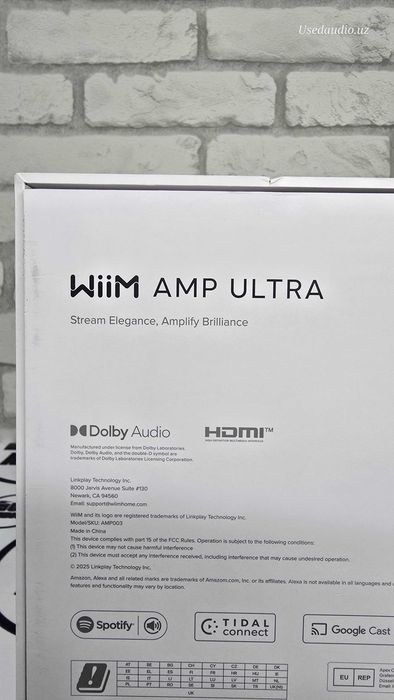 Усилитель WiiM Amp Ultra — Стример Усилитель. Новый.