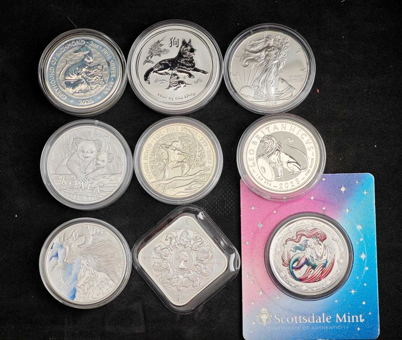 Сребърни КОЛЕКЦИОНЕРСКИ монети  999.9