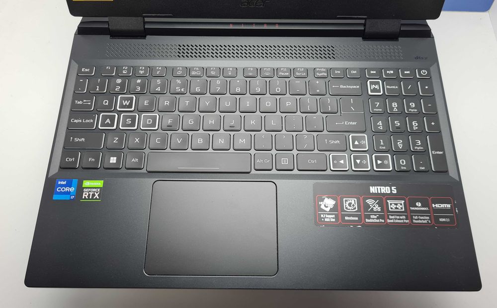 Acer Nitro 5 AN515-58 i7 12700H/16GB/512SSD/RTX 3070Ti-8GB/FHD/144Hz