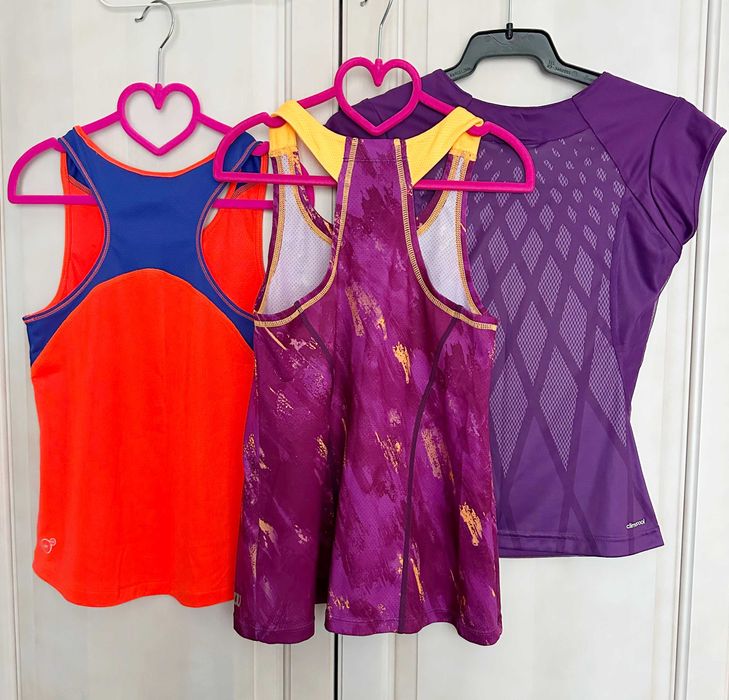 Оригинални Спортни блузки Adidas, Puma, Head, Babolat за 9-10 години