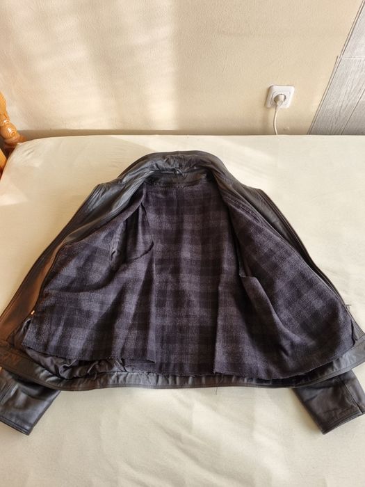 Кожено яке със сваляща се подплата