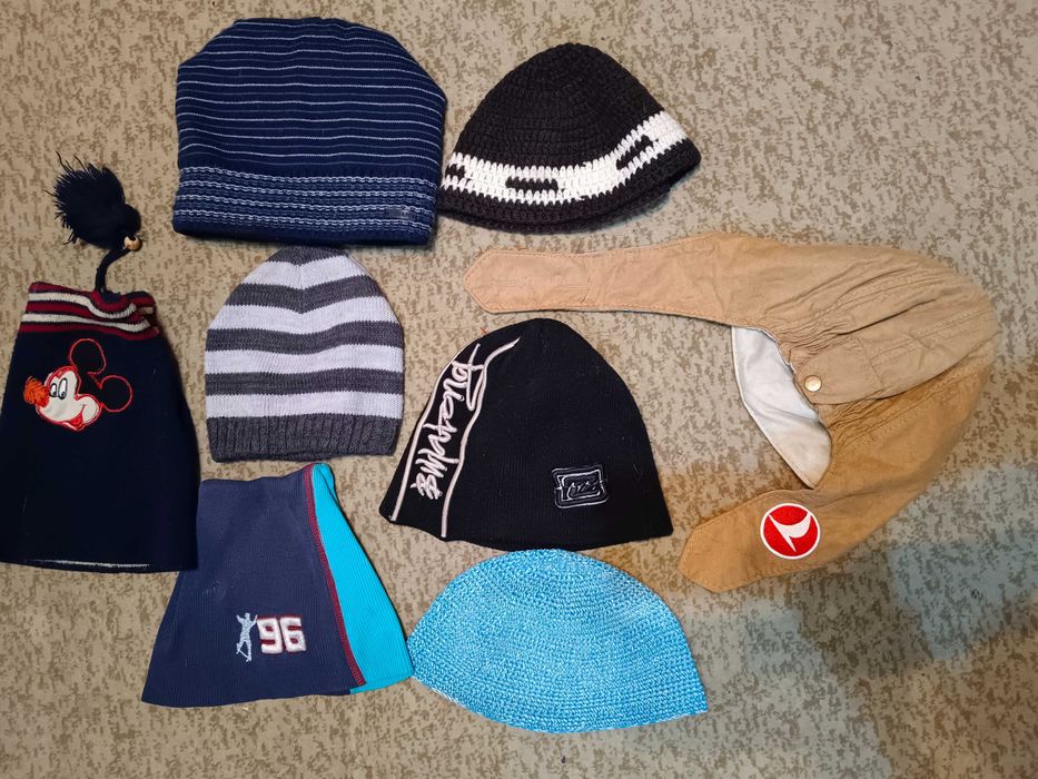 Шапочки на мальчика