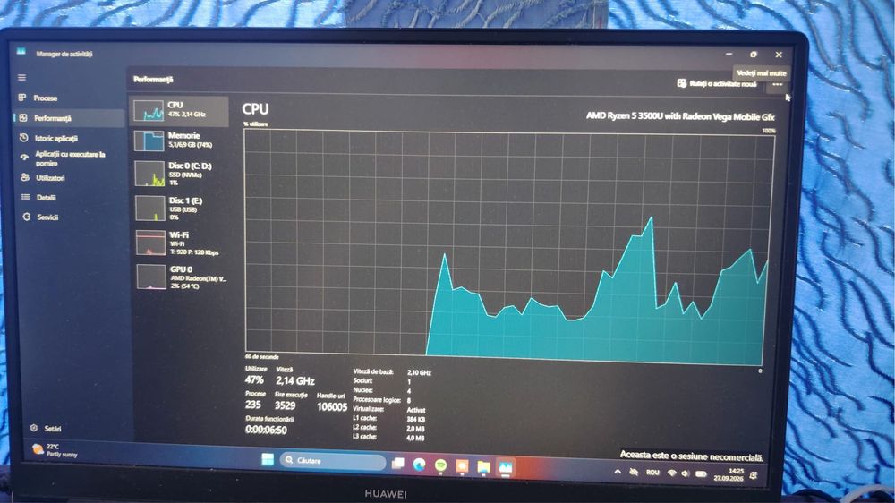 Laptop Huawei Matebook d15