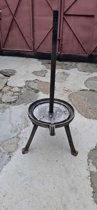 Teasc de inox pentru stors struguri