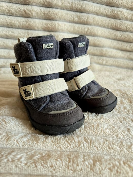 Зимни barefoot ботуши Affenzahn Wool Comfy Rhino, размер 23