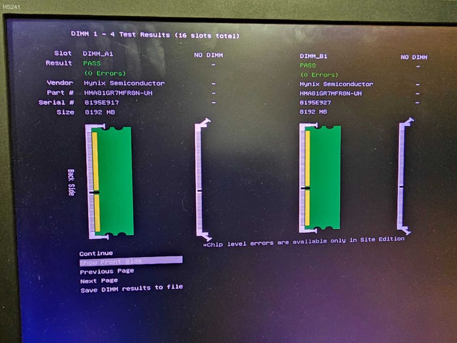 32GB (4x8GB) DDR4 Сървърна RAM ECC REG | 2133/2400MHz | CL 17 | SK Hynix (с бели HyperX охладители)