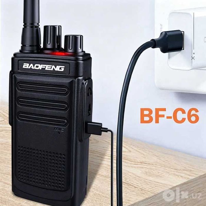 Ratsiya baofeng bf c-6 350ming 2 donasi
