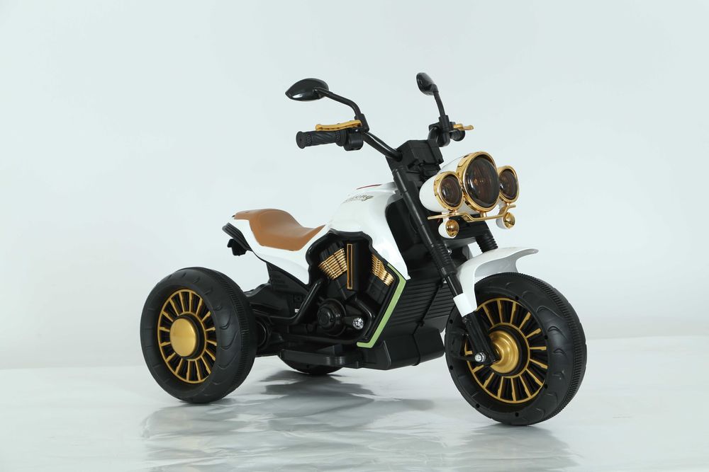 Motocicleta electrica cu 3 roti Kinderauto BJDL2388 2x 35W 6V RC White