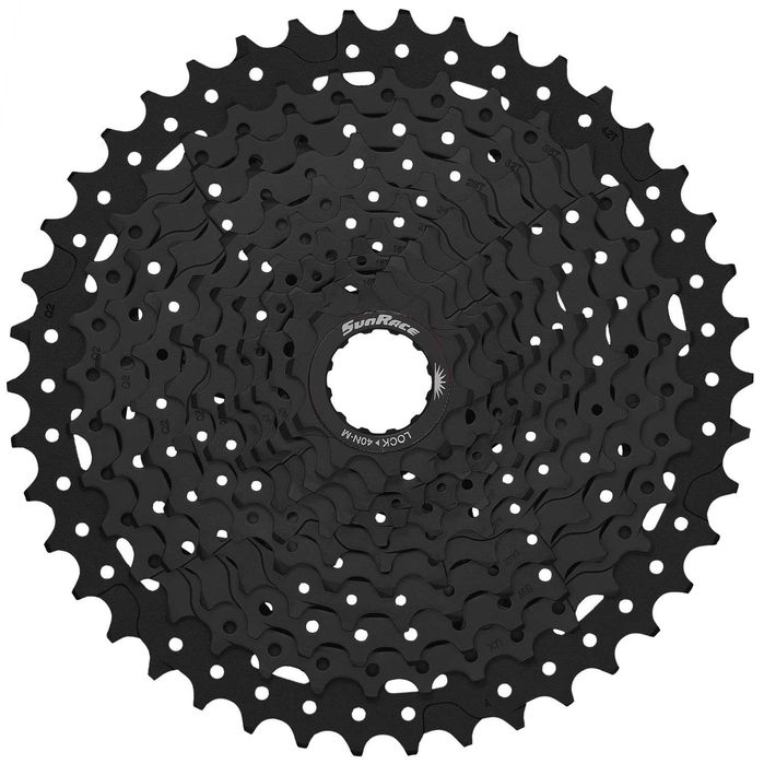 SunRace CSMS2 10-vit. tip Shimano HG pinion caseta 11-46T - negru