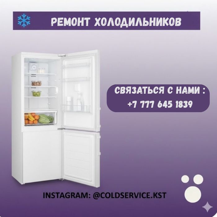 Ремонт холодильников и установка холодильных камер