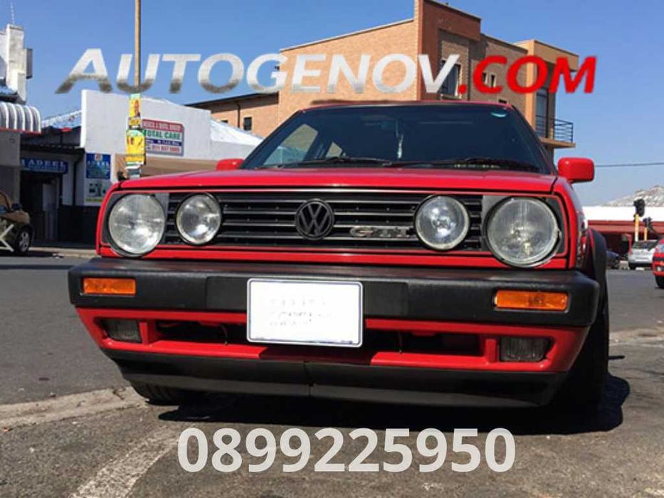 Тунинг Добавка Спойлер VW Golf 2 (II) 1983-1991, Черни, 2 части