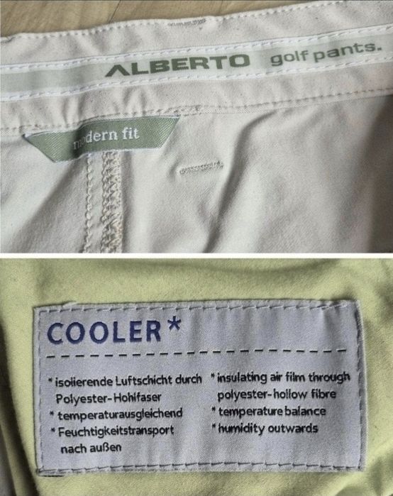 Pantaloni Eleganți Bărbați Calvin Klein - 100% Lână Pură - M
