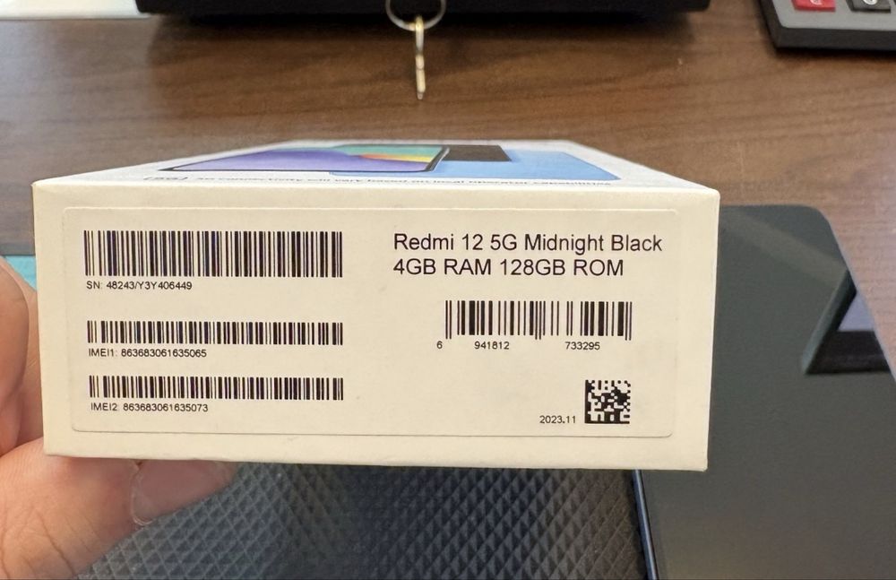 Xiaomi Redmi 12 5G Black