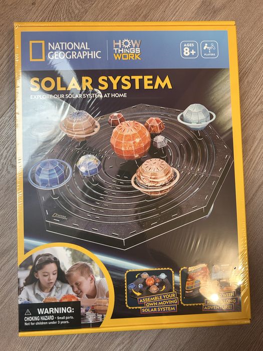 3D пъзел соларната система