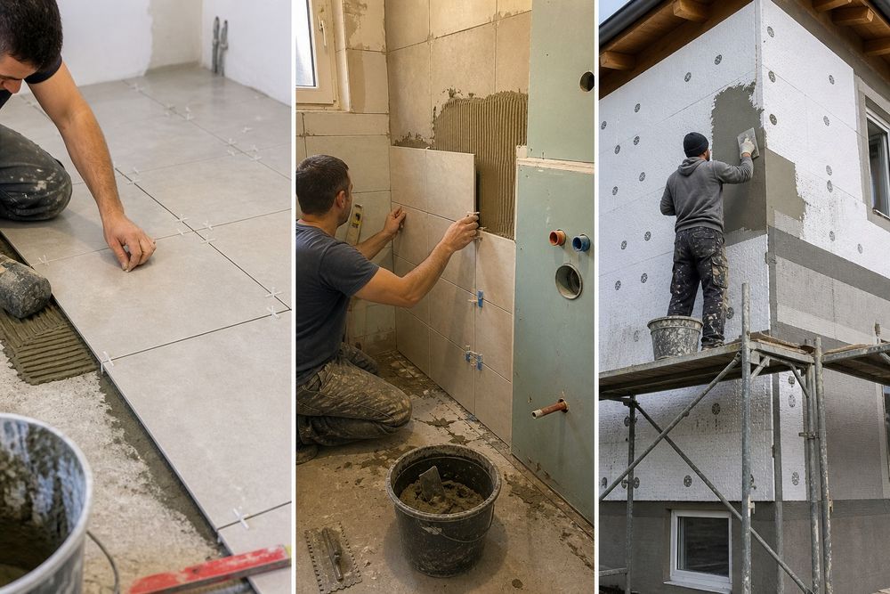 Renovări complete | Zugrav,glet, gresie/faianță, pachet,izolație