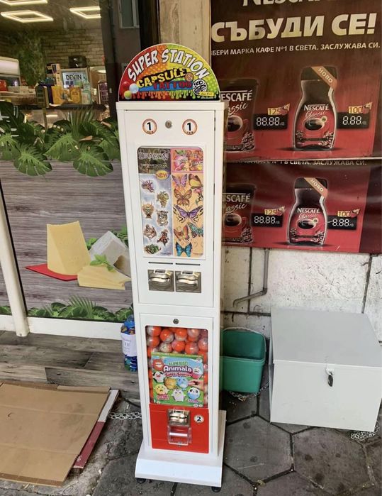 Машини за топчета , капсули и татуси