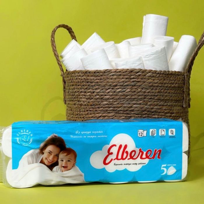 Туалетная бумага Елберен. Уральск
