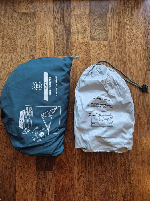 Pachet Hamac + Kit/Set de Chingi prindere hamac
