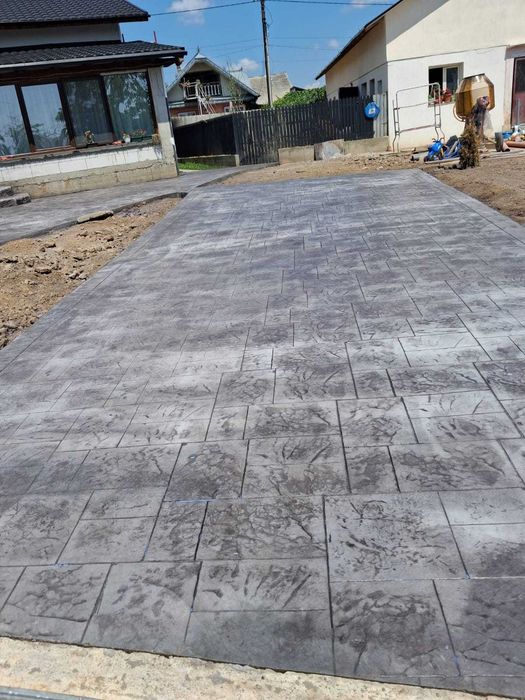 Beton amprentat si elicopterizat