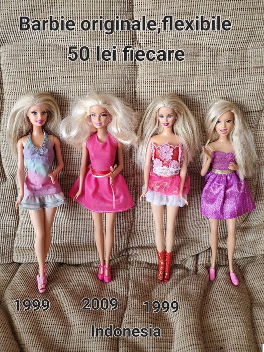 Păpuși barbie 22 articulații,full