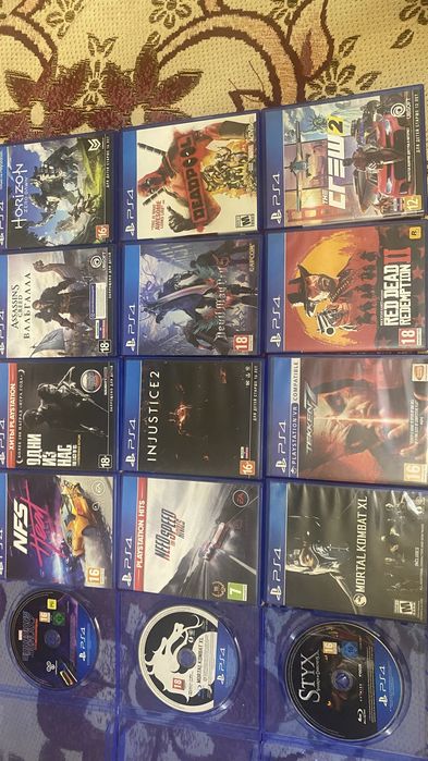 Диски на playstation 4