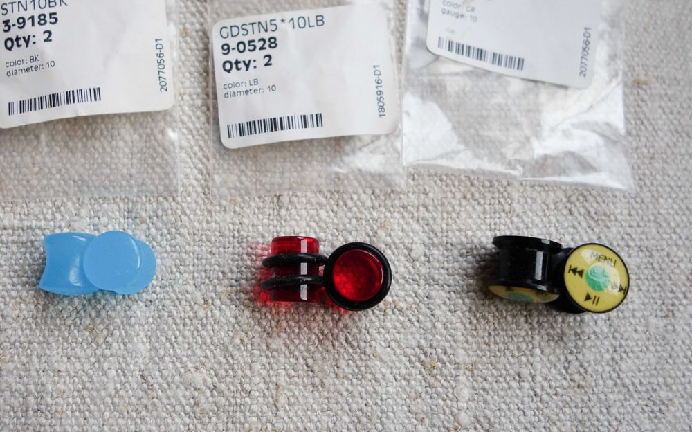 Flash tunnel expander plugs pircing