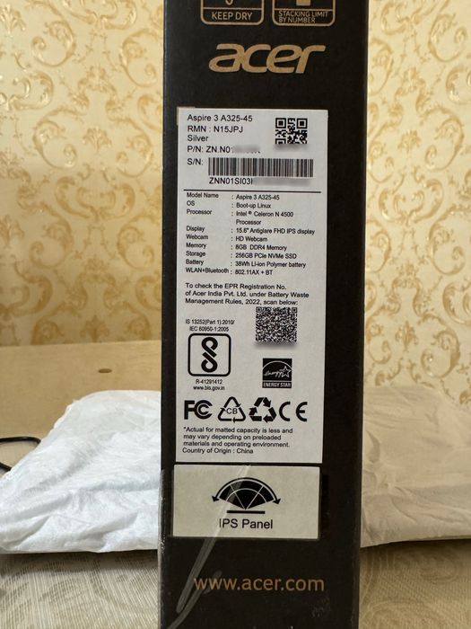 Ноутбук acer aspire 3 торг