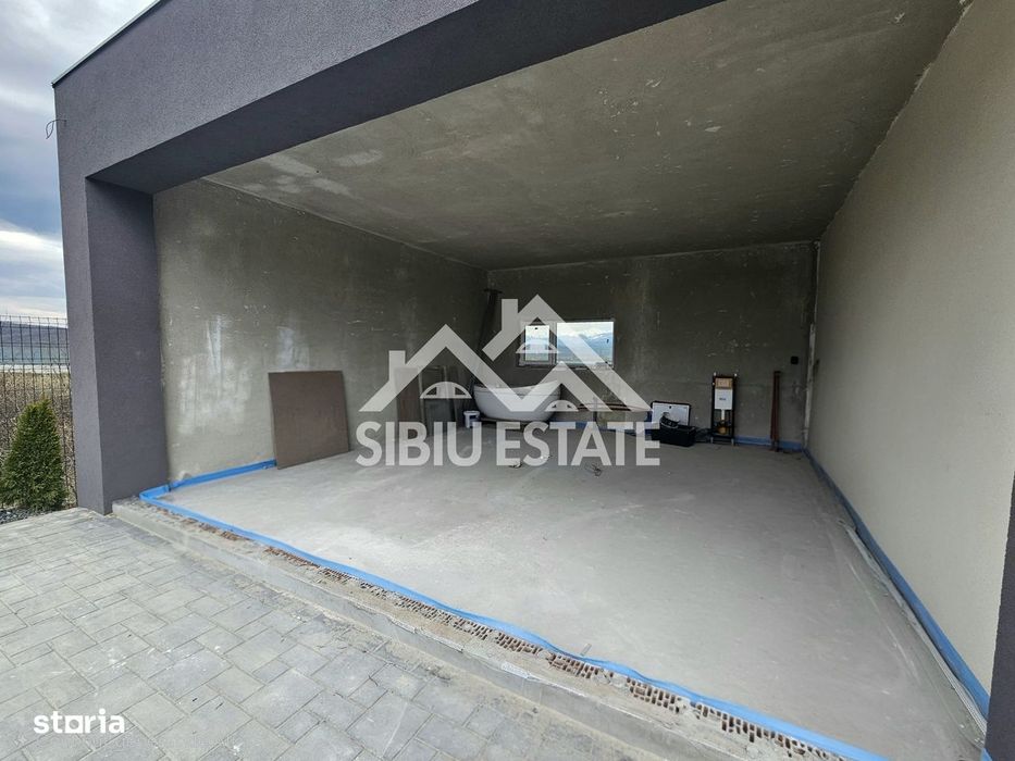 Casa moderna terase panoramice, garaj, curte mare