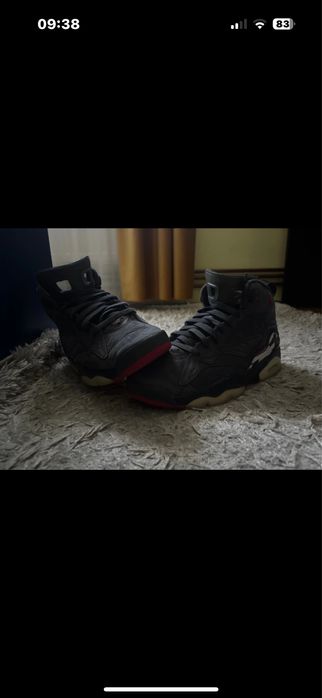 Jordan MVP piele intoarsa gri