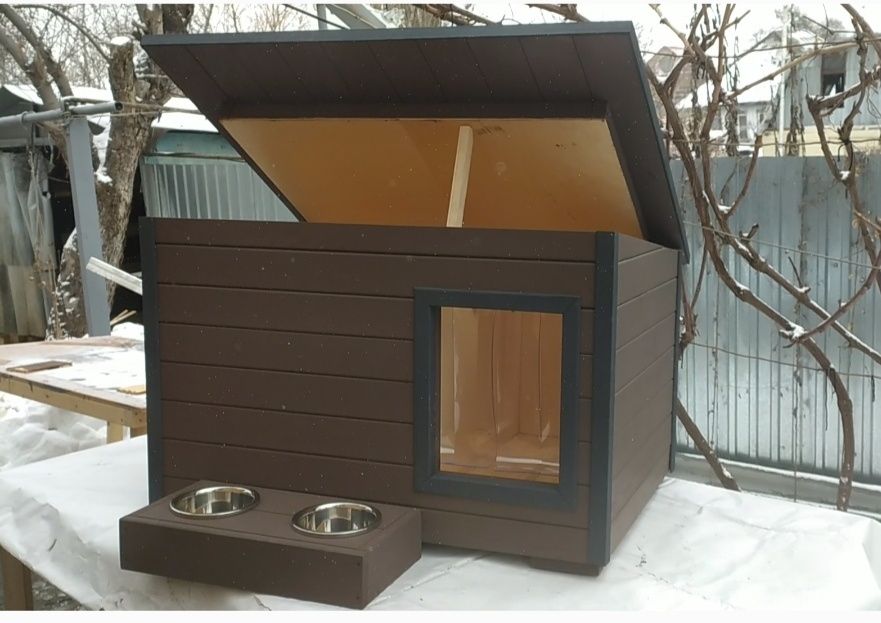 Утепленная Будка для собаки