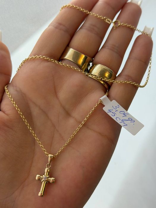 Lănțișoare aur pe.stoc 14k
