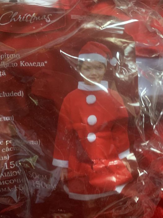 Costumatie serbare craciunita, 8-10 ani, nou