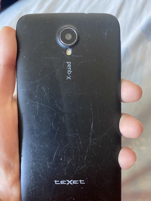 Телефон texet почти новый