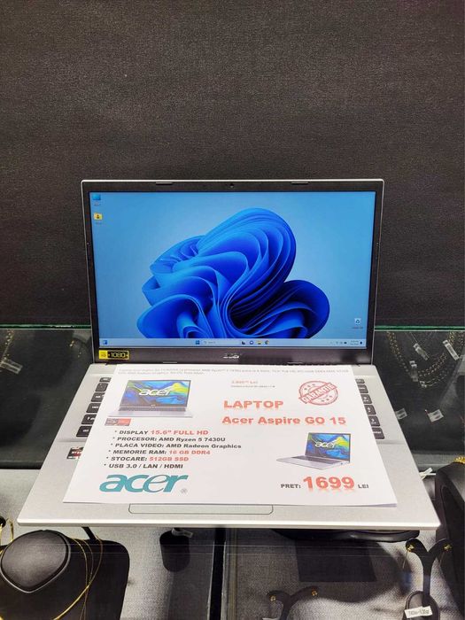 ***STAR*** Shop: Laptop Acer Aspire GO 15 - 512GB SSD - GARANTIE!!!