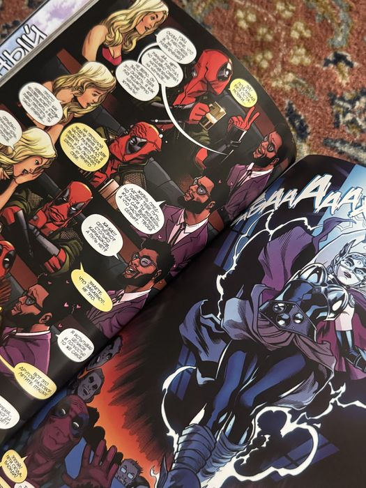 Комиксы dc/marvel