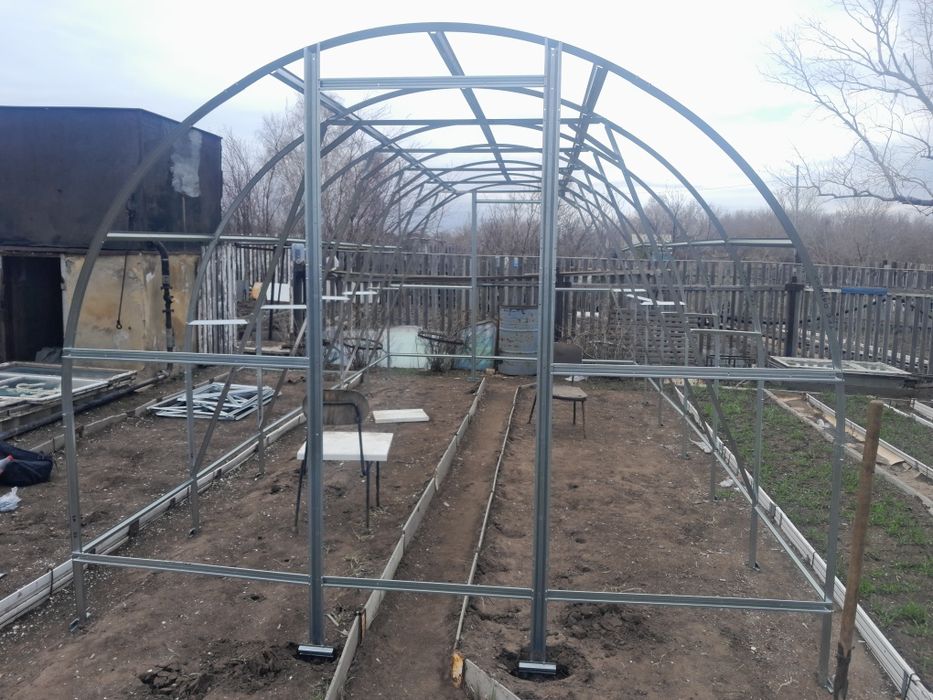 Сборка теплиц в Караганде.