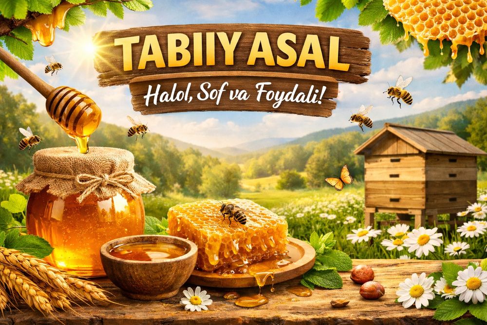 XAQIQIY ASAL Ro'za oyida oilangizga shifo ulashing