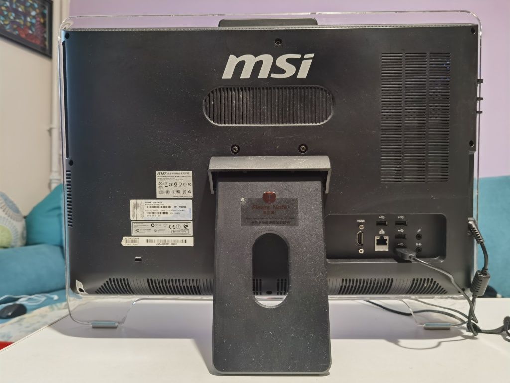 All-In-One MSI MS-AA53, procesor AMD, 4Gb RAM, SSD 240GB Bucuresti ...