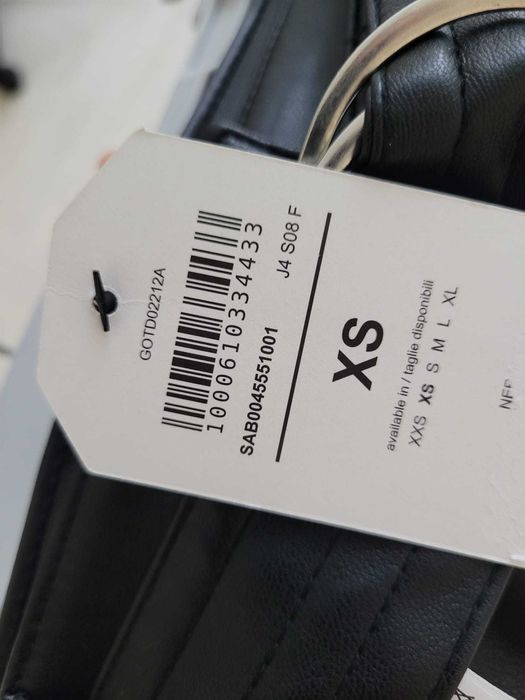 Fusta noua cu efect piele - XS