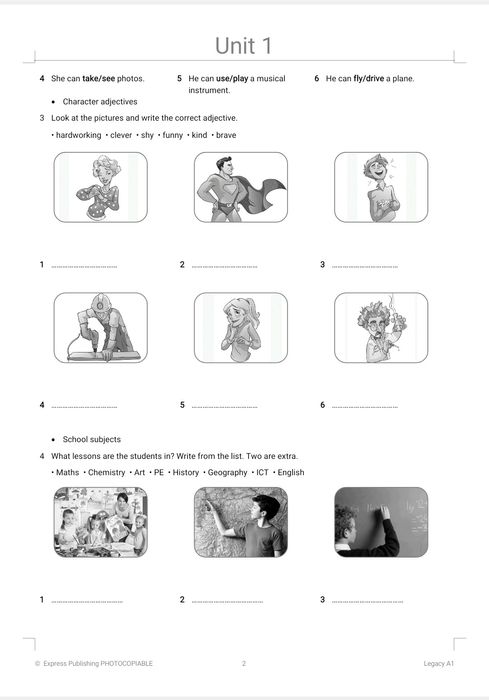 Legacy тестове А1 А2 B1 p1 B1.1