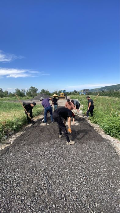 Асфальтирование / Укладка асфальта