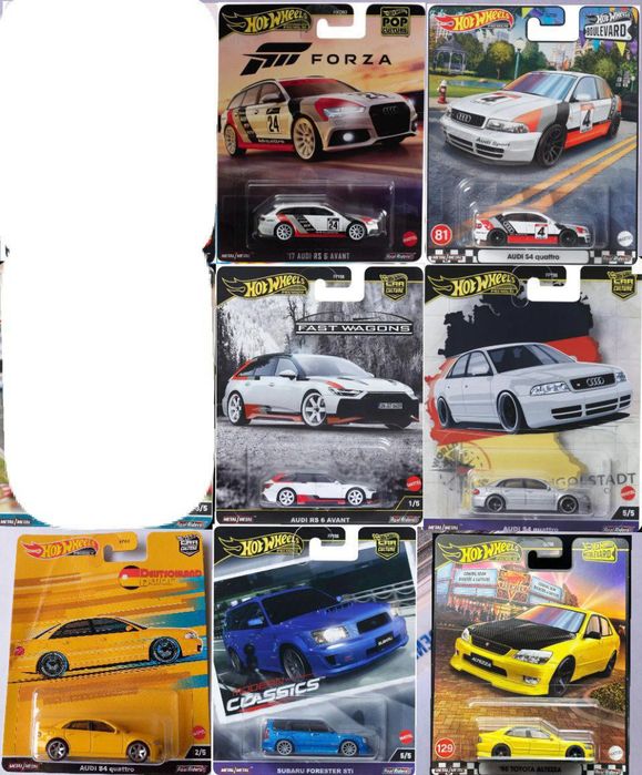 32 модели автомобилей Hot Wheels