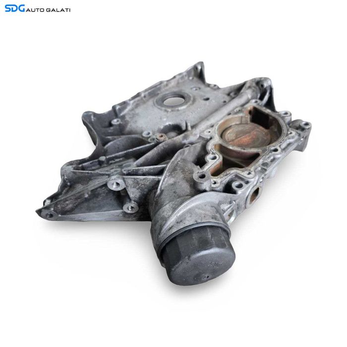 Capac Distributie Motor cu Carcasa Filtru Ulei Mercedes Clasa C Class W203 2.2 D Cod R6110150802 [N4489]