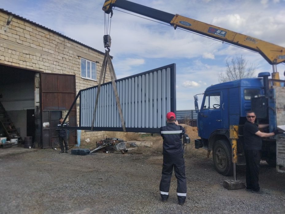 Откатные ворота 350 000тг