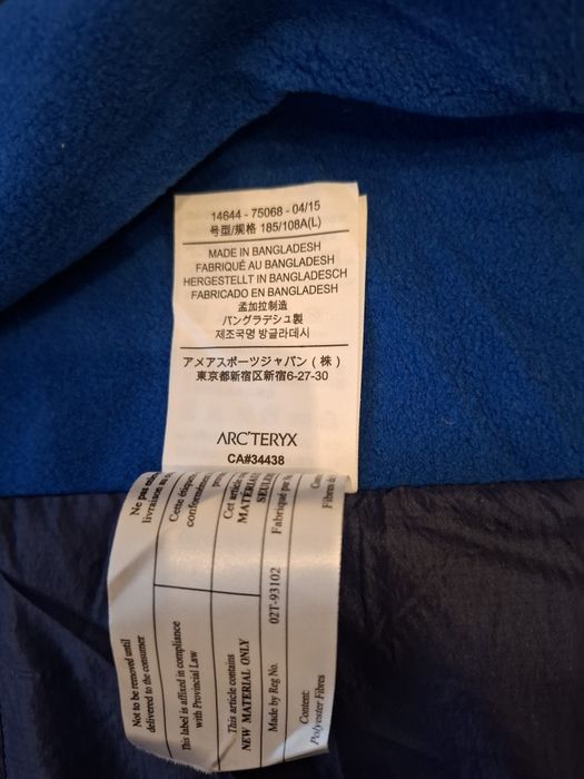 Geaca Arcteryx barbati L