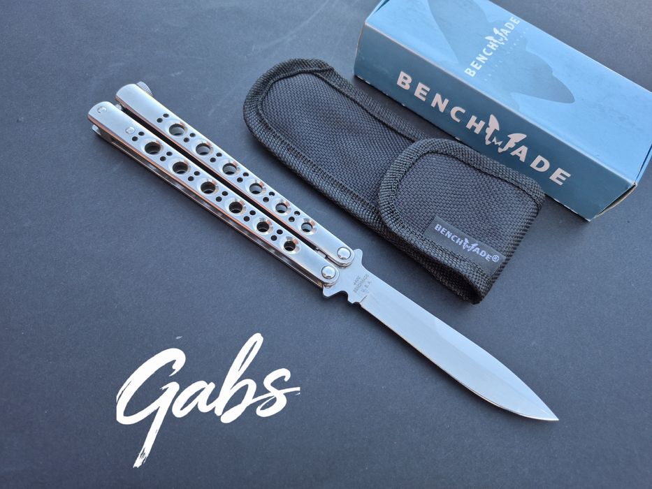 Сгъваем нож тип пеперуда Benchmade Balisong DBM-62,Weehawk