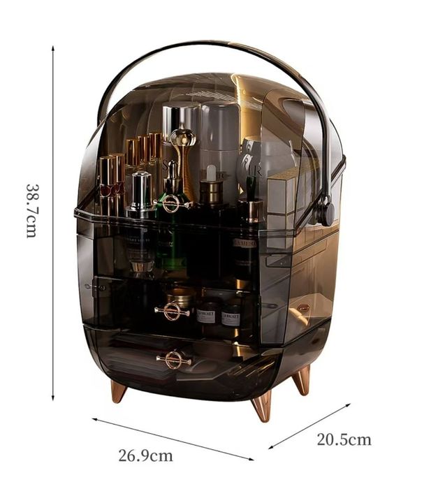 Органайзер для косметики “Luxury Dome Box” – с защитной крышкой